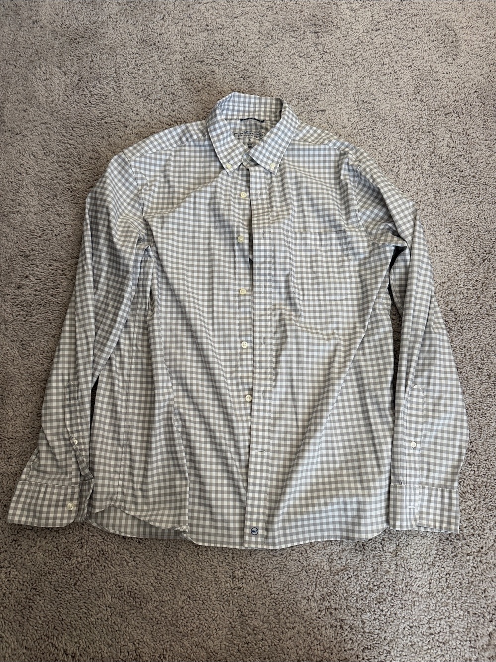Men's Vineyard Vines Long-Sleeve Check Button-Down Shirt